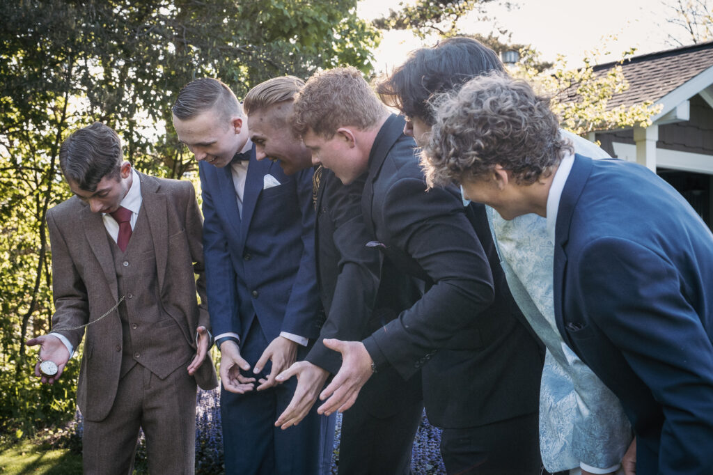 prom group pocket watch
